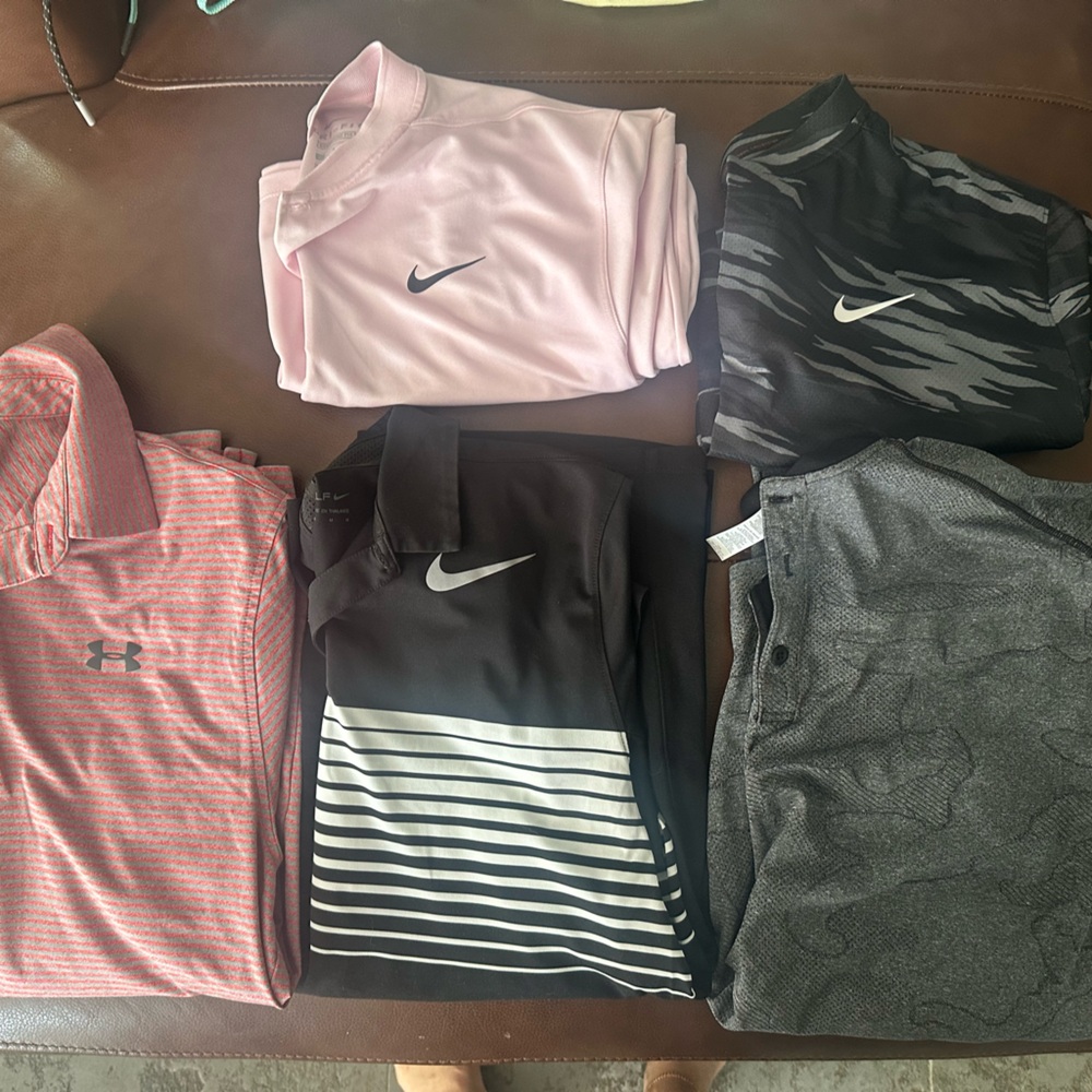 Men’s golf polos